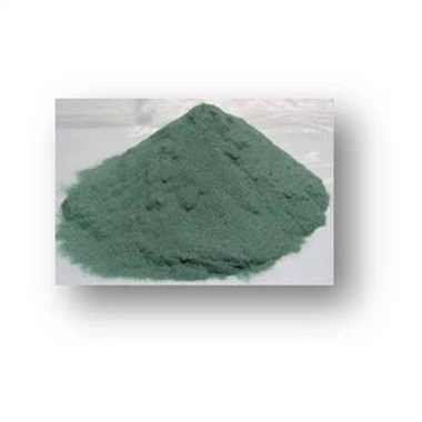 Pó de carboneto de silício verde
